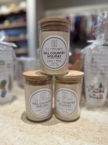 Hill Country Holiday Candle- 14 oz