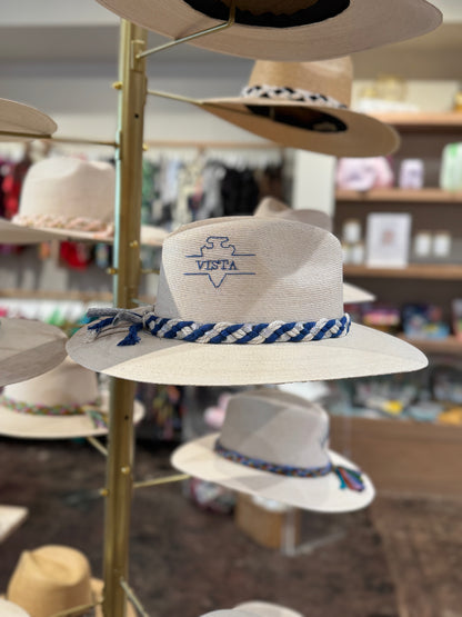 White Palm Hat- Camp Vista