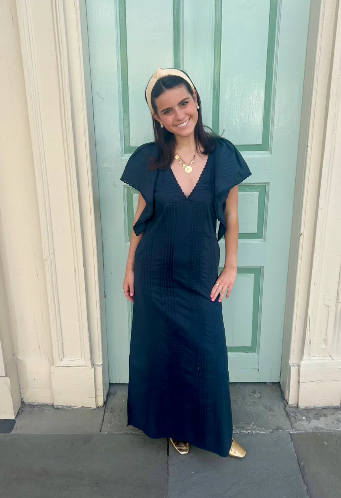 Betsy Maxi Dress- Navy