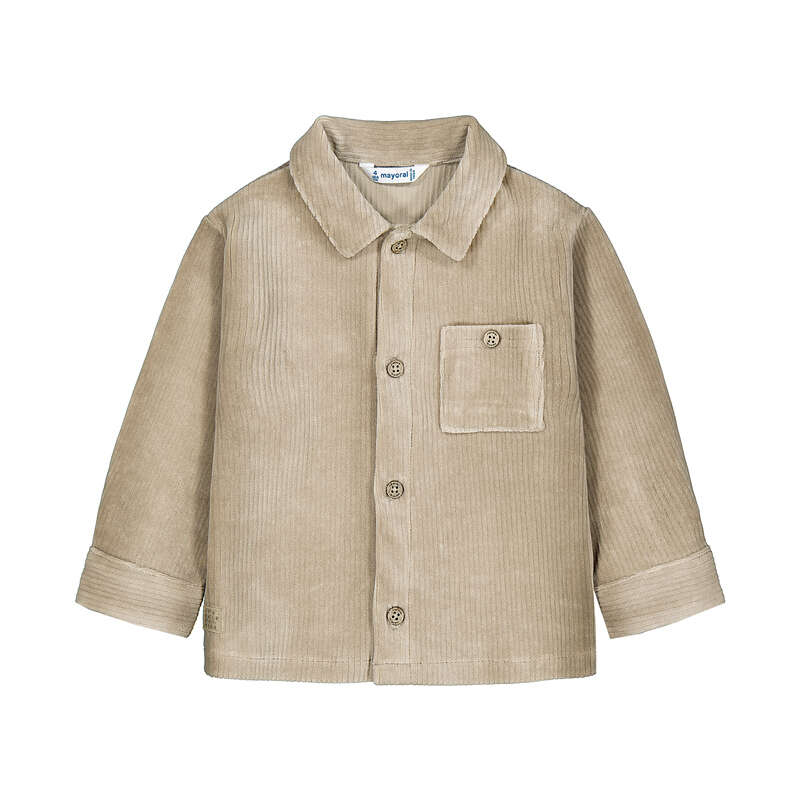 Knit Overshirt- Hazelnut