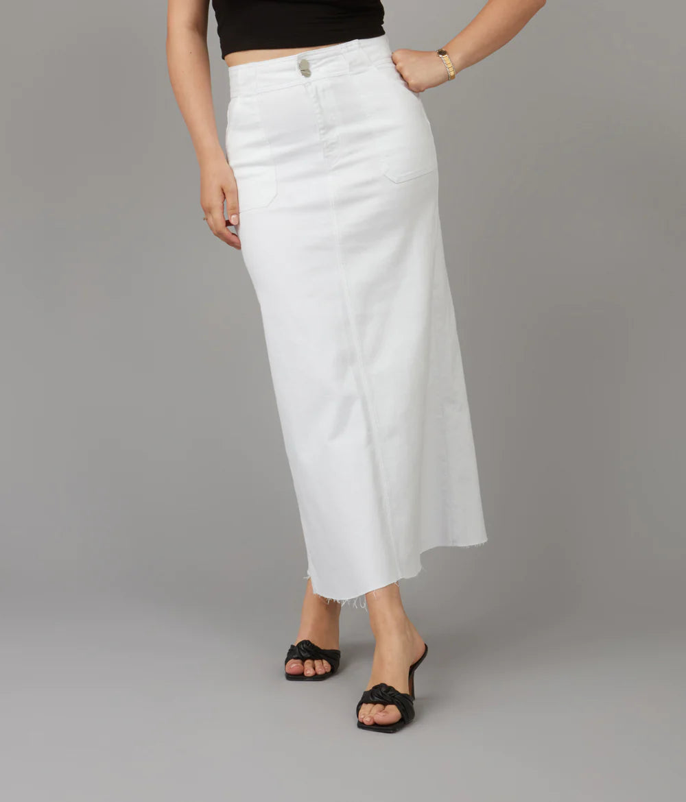 Madlyn Denim Maxi Skirt