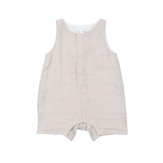 Shortie Romper- Oatmeal