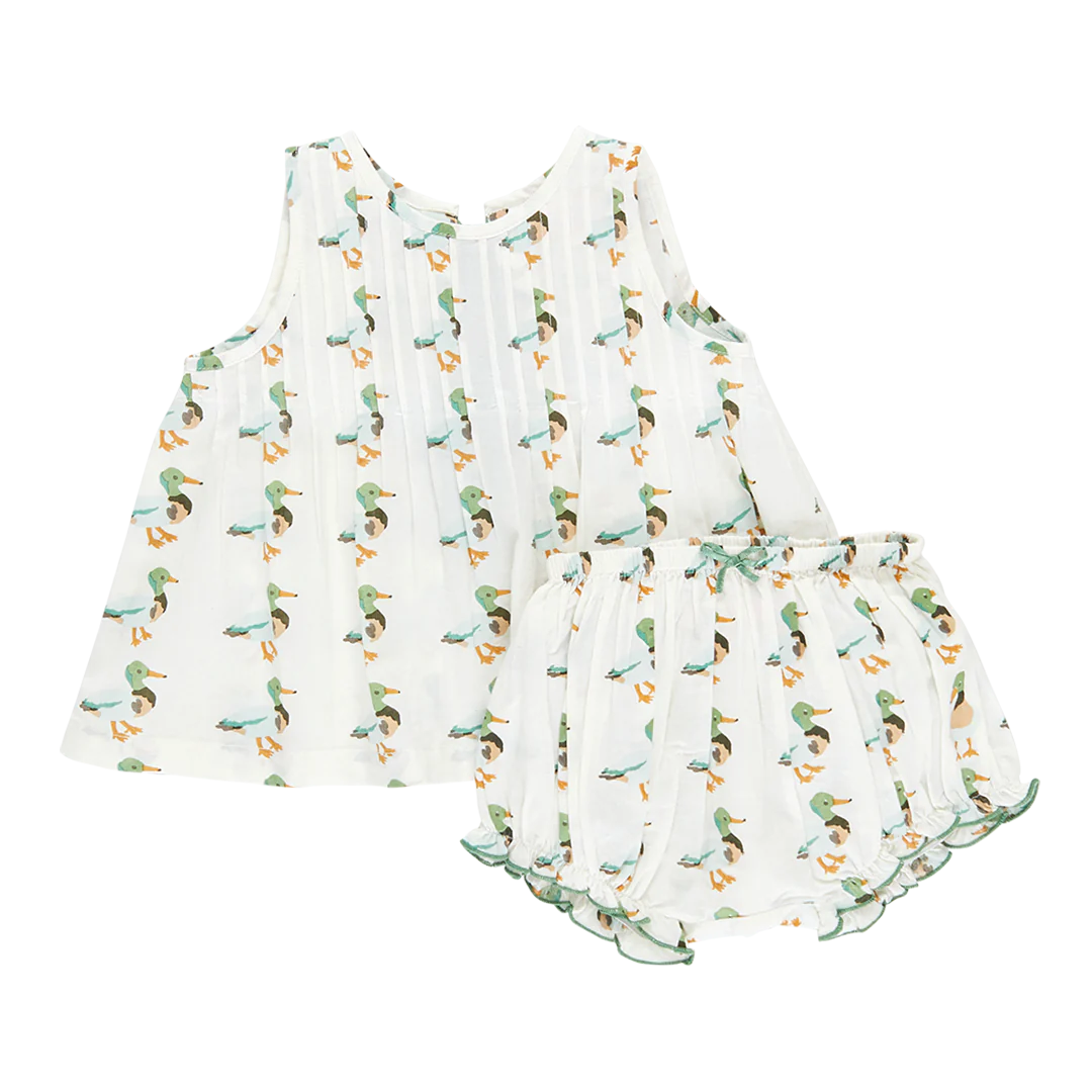 Baby Girls Jaipur 2-Piece Set/Mallard Friends