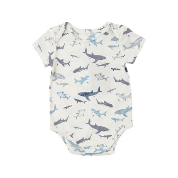 Bodysuit Onesie- Sharks