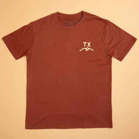 All’s Good Tee- Brick Red