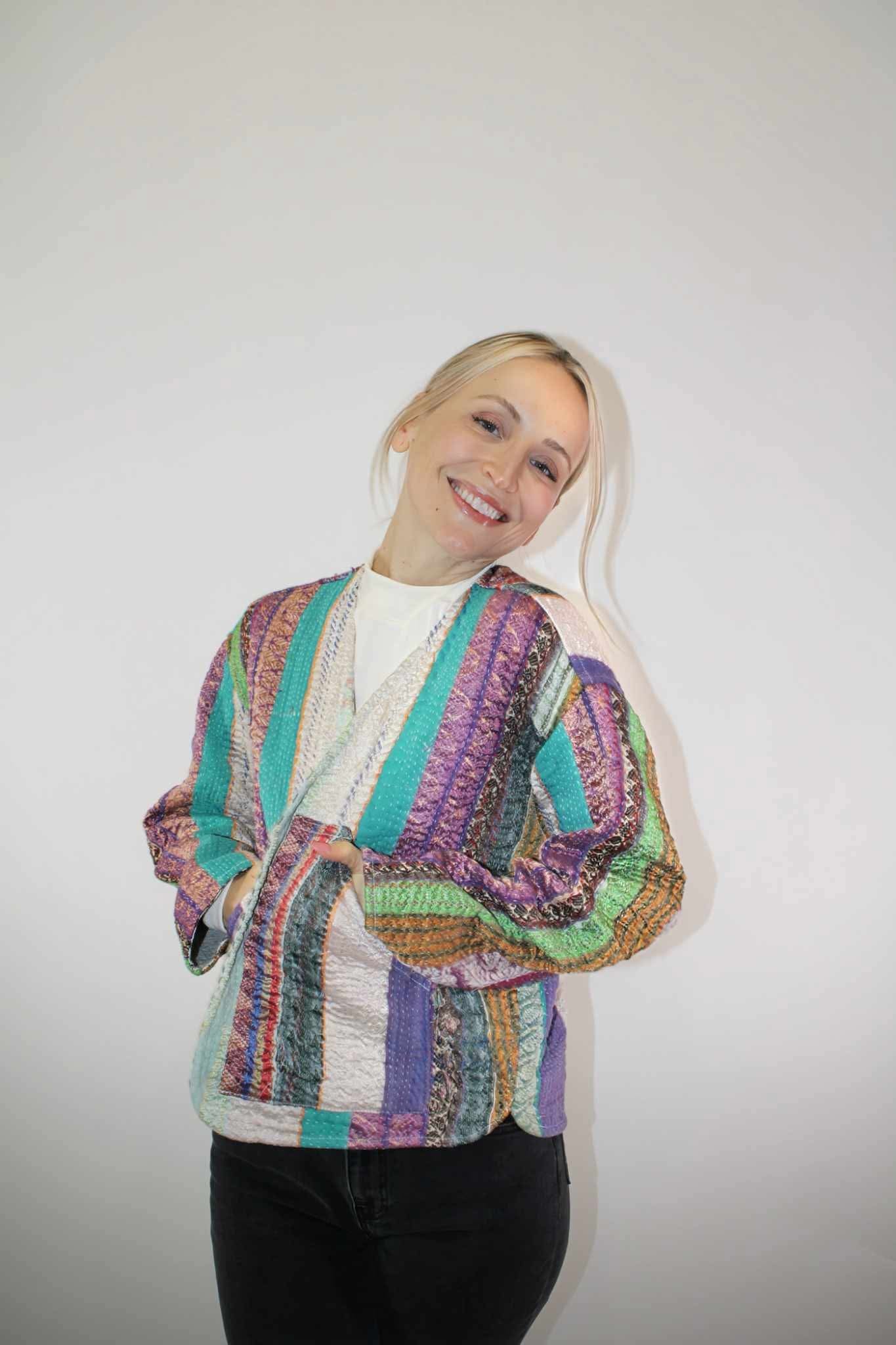 SaPeyKa Blazer- Multi Vintage