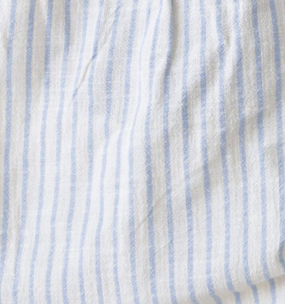 Pull-on Shorts— Blue Stripe