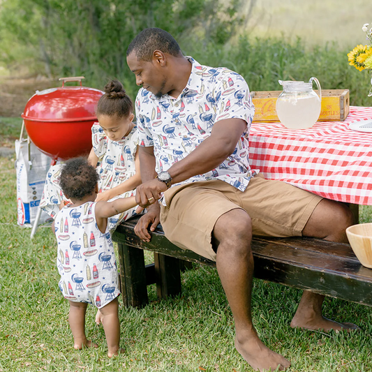 Mens Jack Shirt- Grilling Out