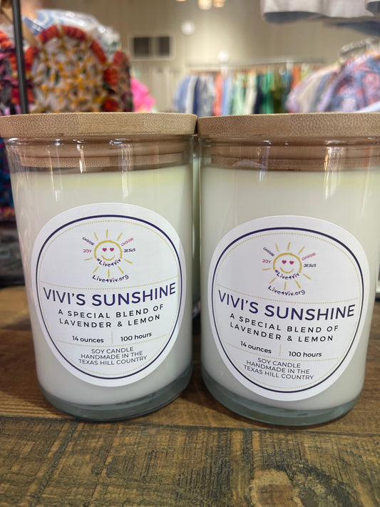 Vivi’s Sunshine Candle (Donation)