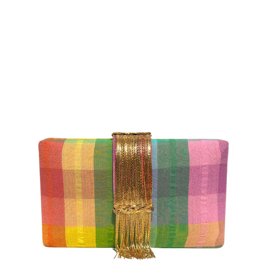 Picnic Fringe Clutch