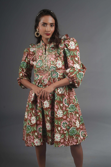 Kaya Dress by Sohana- Garden Print