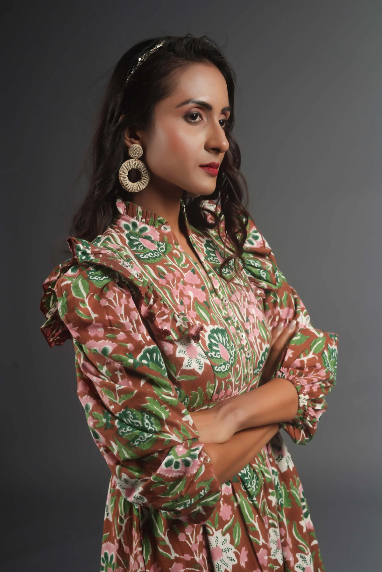 Kaya Dress by Sohana- Garden Print