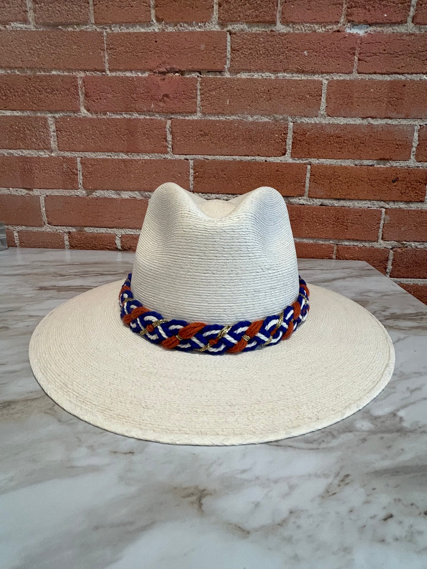 White Palm Hat- Camp Longhorn