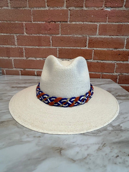 White Palm Hat- Camp Longhorn