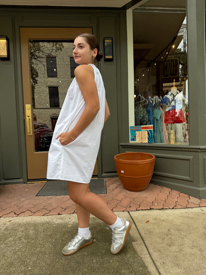 Melrose Mini Dress- White