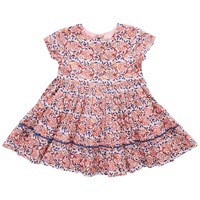 Girls Niley Dress- Pink Blossom