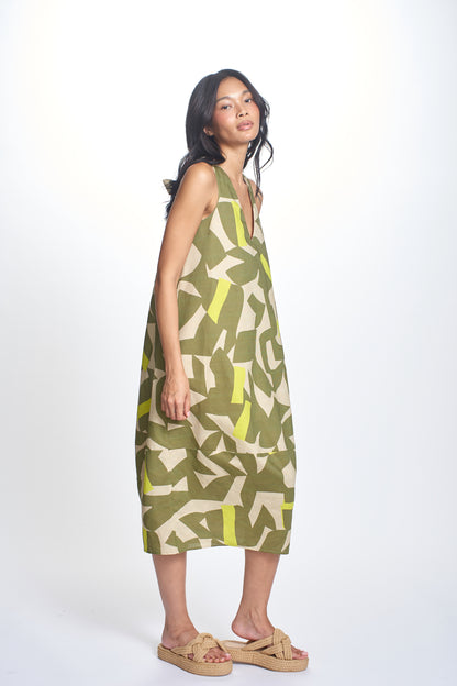 Esmeralda Dress- Olive