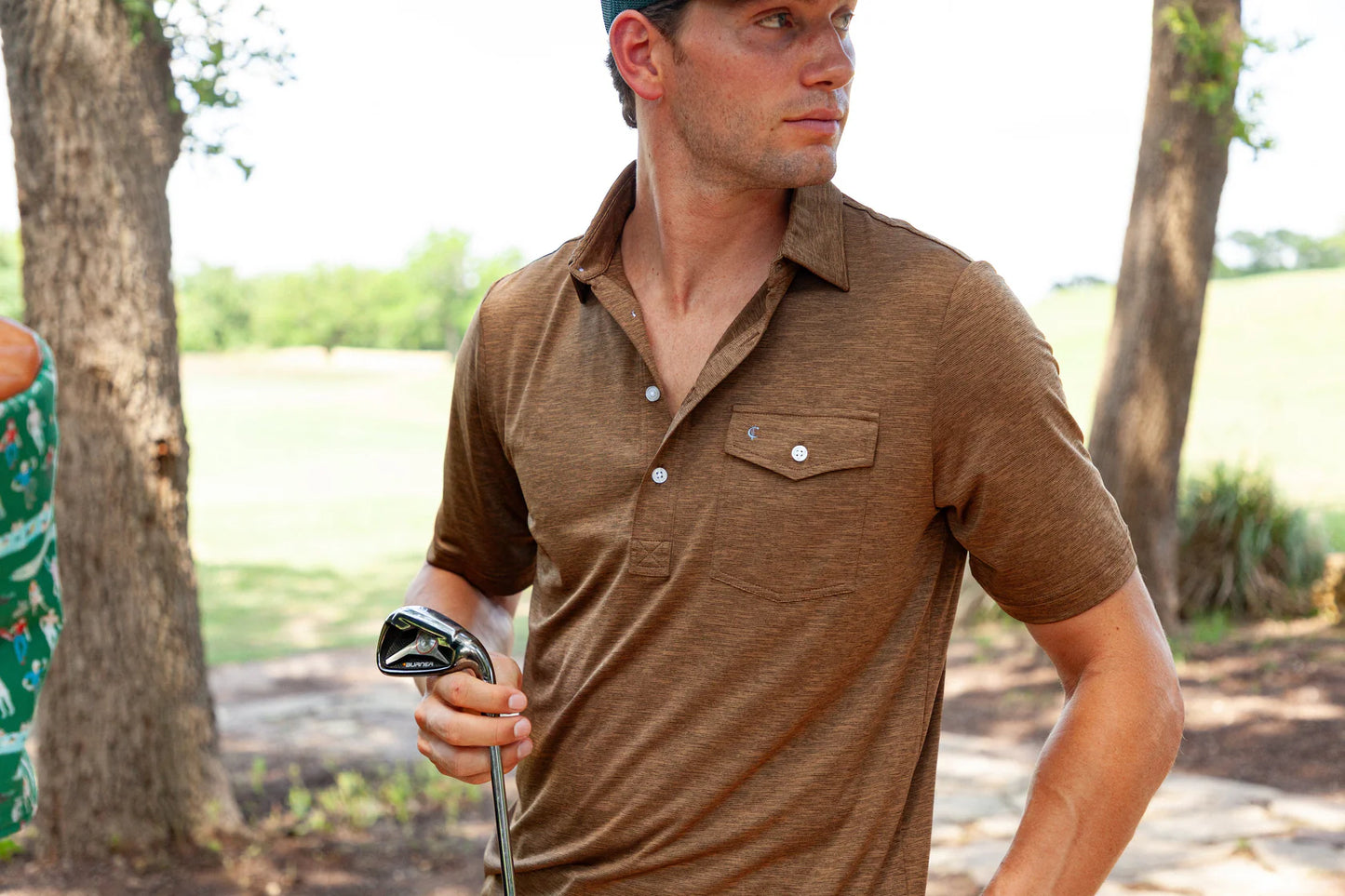 Heather Performance Sport Players Shirt- Cabin Fever