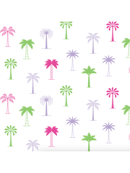 Caryn Lawn Sleep Shirt- Palm Trees
