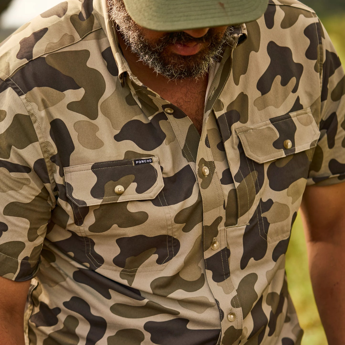 The Cuernavaca by Poncho- Dark Duck Camo