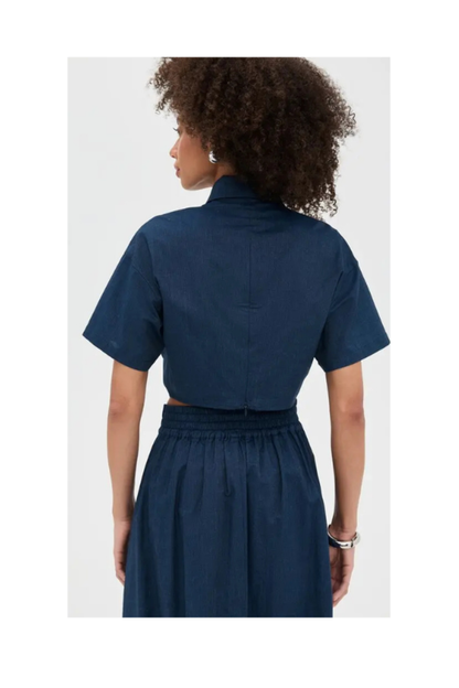 Myriam Blouse- Denim