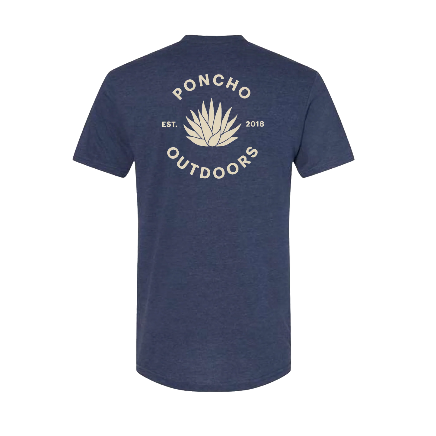 Navy Agave T-Shirt by Poncho