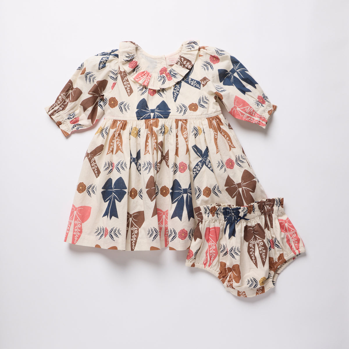 Baby Girls Amara Dress Set - Harvest Bows