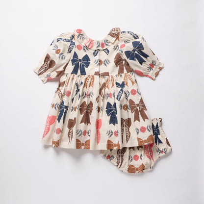 Baby Girls Amara Dress Set - Harvest Bows
