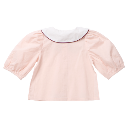 Girls Noelle Top- Nutcracker Embroidery