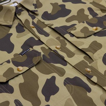 The Cuernavaca by Poncho- Dark Duck Camo