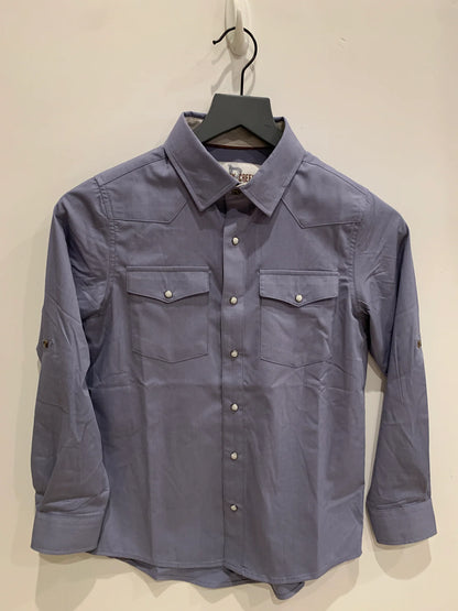 Reata Long Sleeve Shirt- Storm