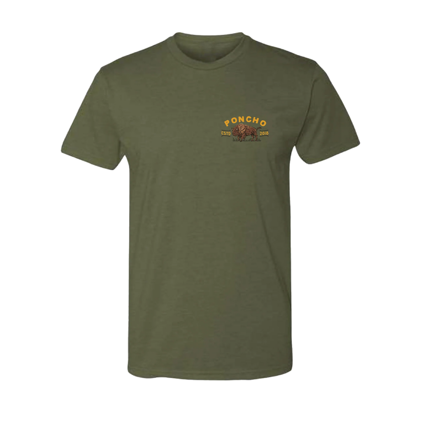 Roaming Bison T-Shirt by Poncho