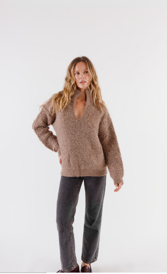 Coco Sweater- Taupe
