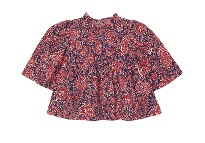 Girls Jaipur Top - Paisley Vines