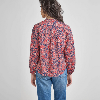 Women's Josephine Top - Paisley Vines