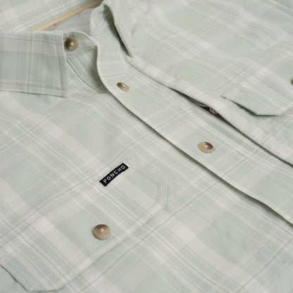 The Cypress by Poncho- Moss Green Plaid
