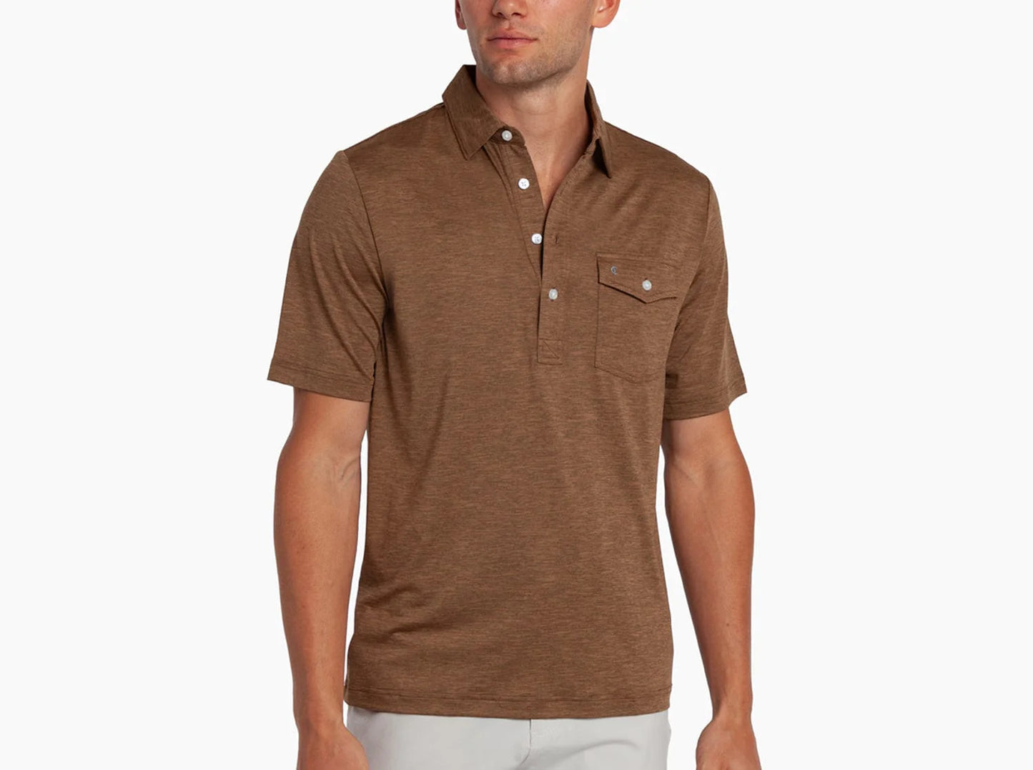 Heather Performance Sport Players Shirt- Cabin Fever