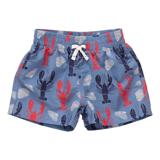 Baby Boys Swim Trunk- Lobster + Clam