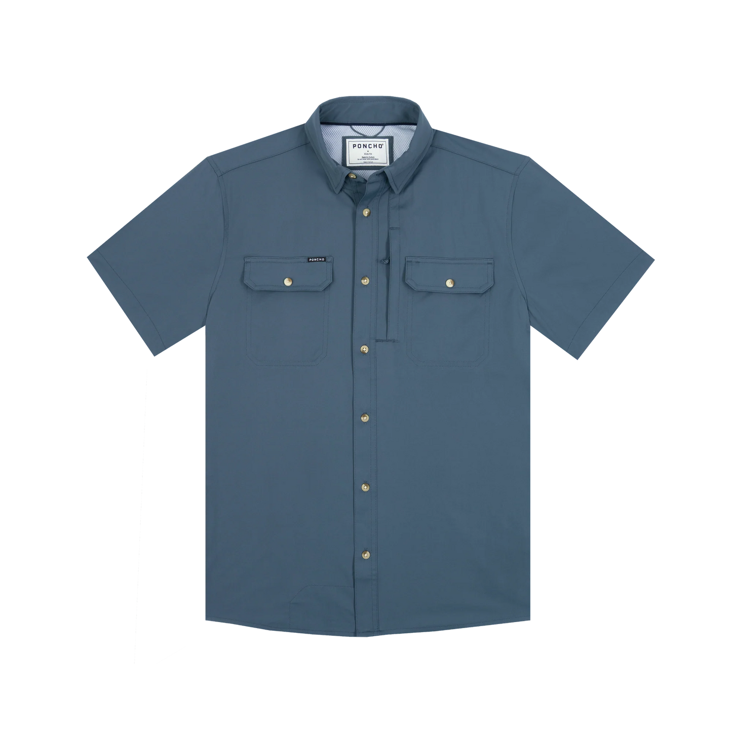 The Ahi by Poncho- Slate Blue