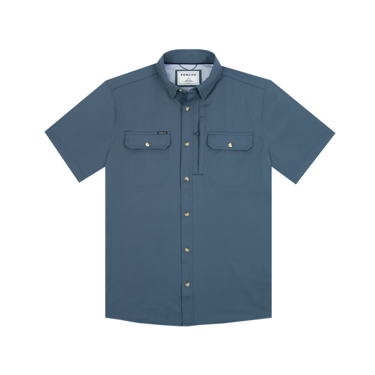 The Ahi by Poncho- Slate Blue