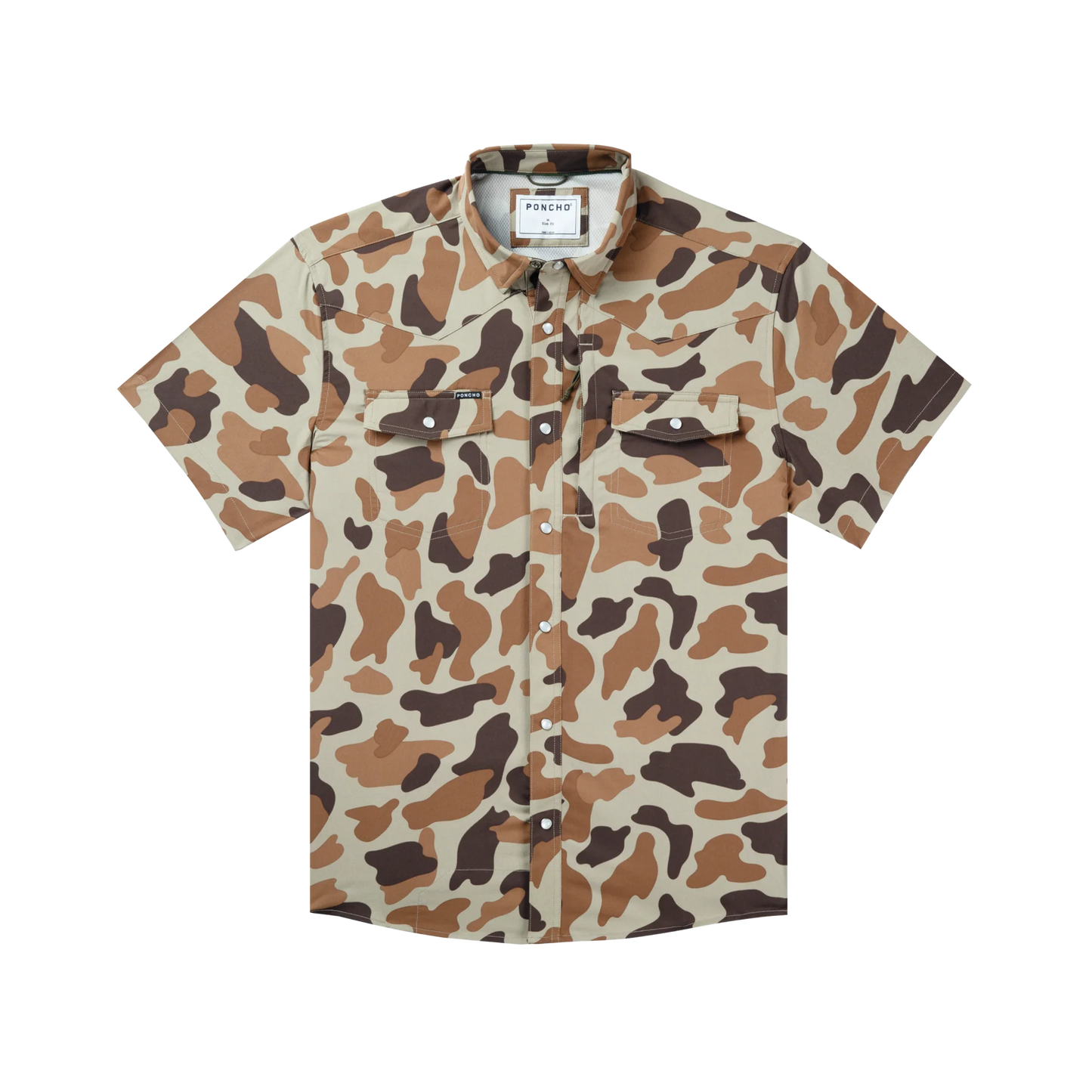The Palomita by Poncho in Dark Camo