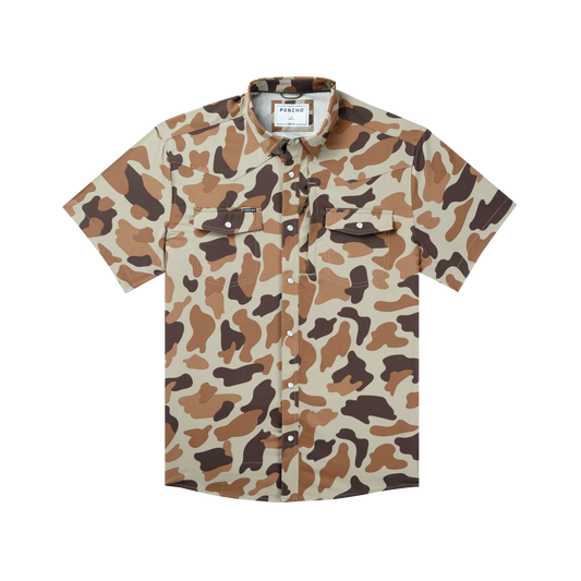 The Palomita by Poncho in Dark Camo