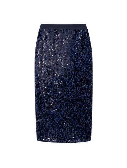 Mulberry Midi Skirt- Sapphire