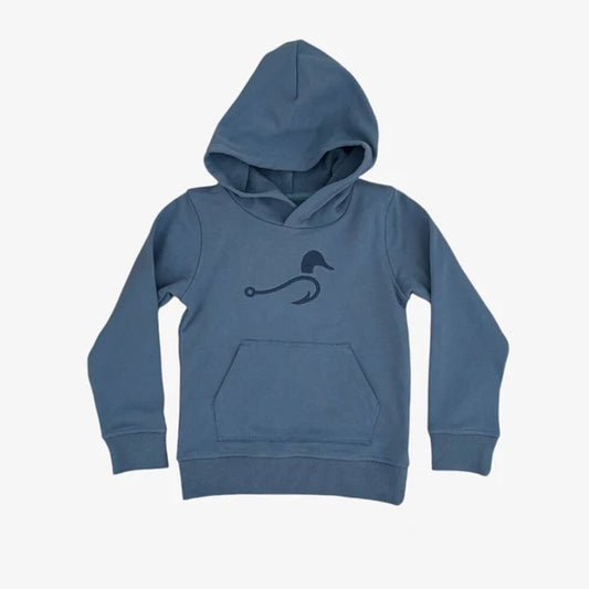 Levi Logo Hoodie- Lake Blue