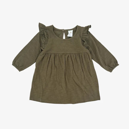 Cora Dress- Mallard Green