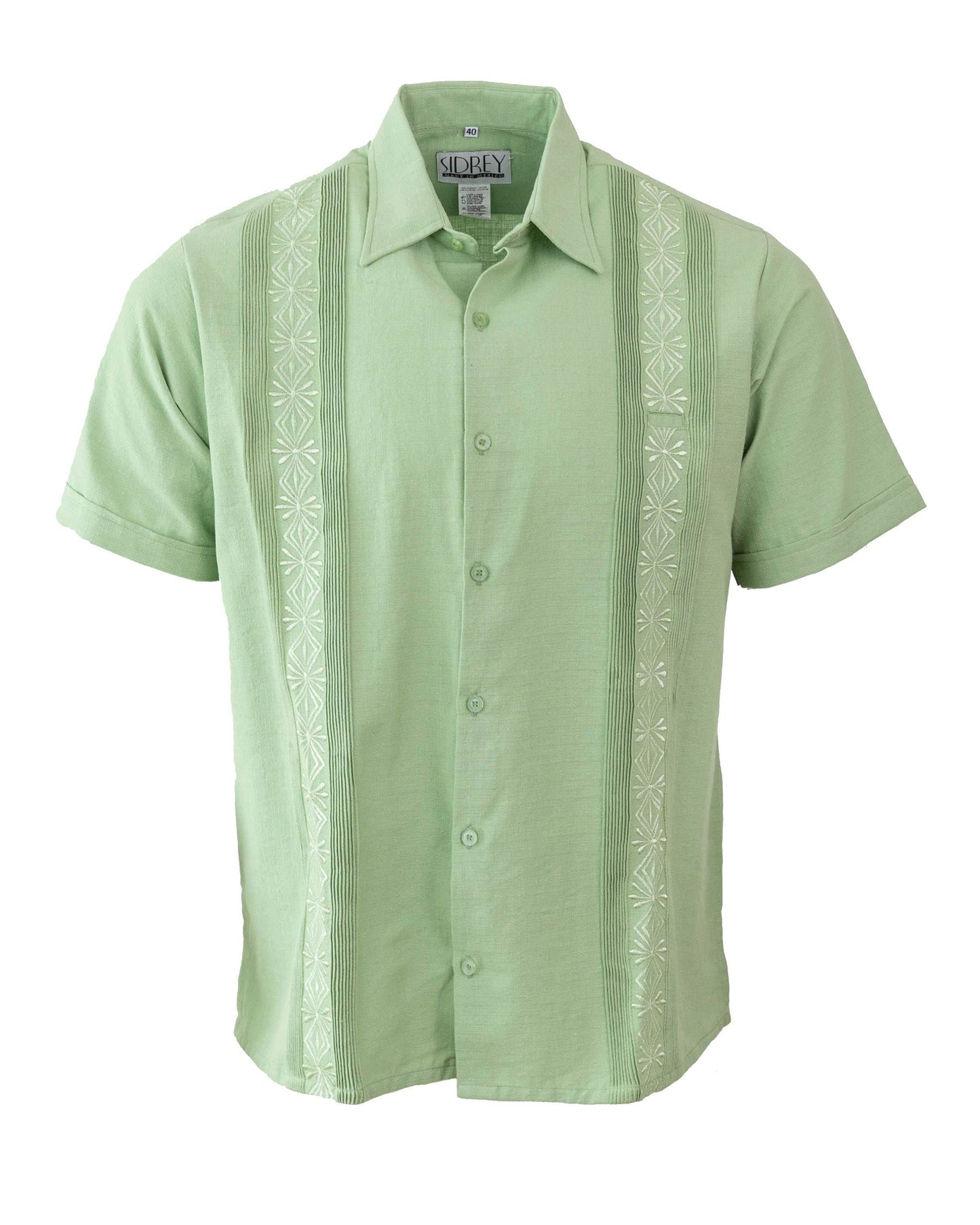 Guayabera Guayamisa Shirt - Fern Green