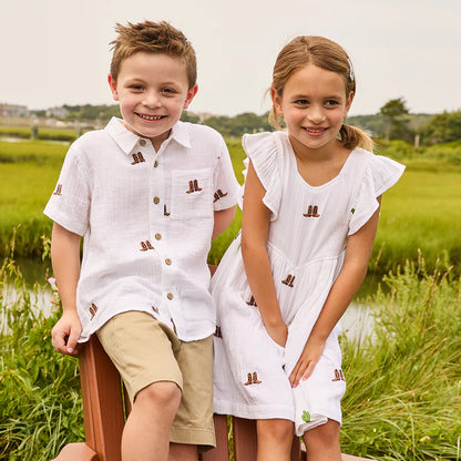 Boys Jack Shirt- Rodeo Embroidery