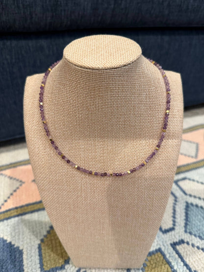 Amethyst Dainty Necklace