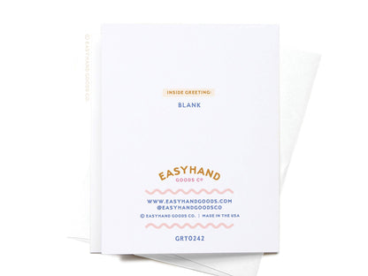 Thank You Very Much Greeting Card