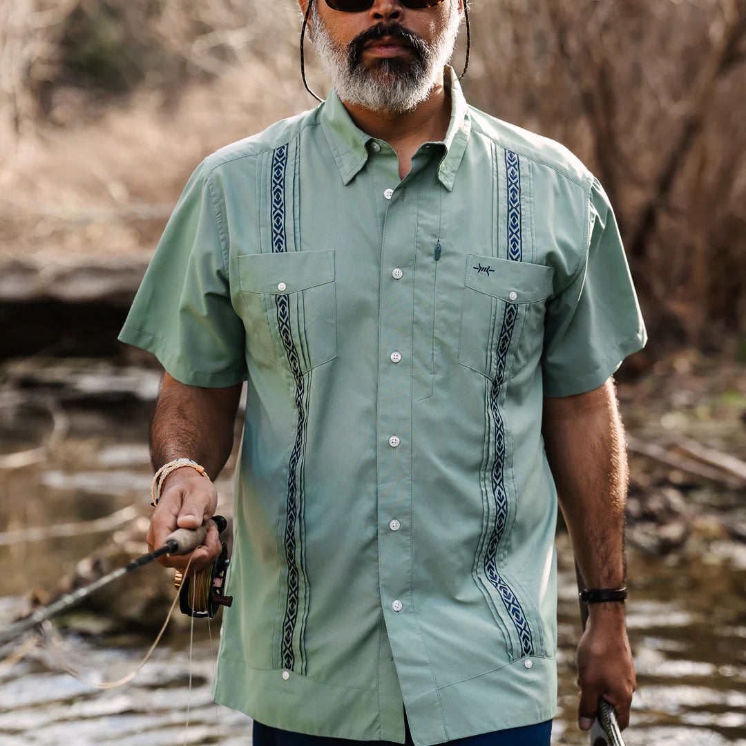 Guayabera Libre- Marea Blue